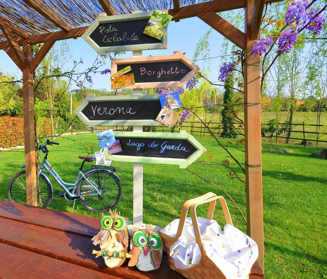 Bb Il Grande Salice Bike Friends Bed & Breakfast Ponti sul Mincio Dış mekan fotoğraf